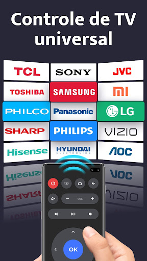 Controle Remoto Universal TV  2