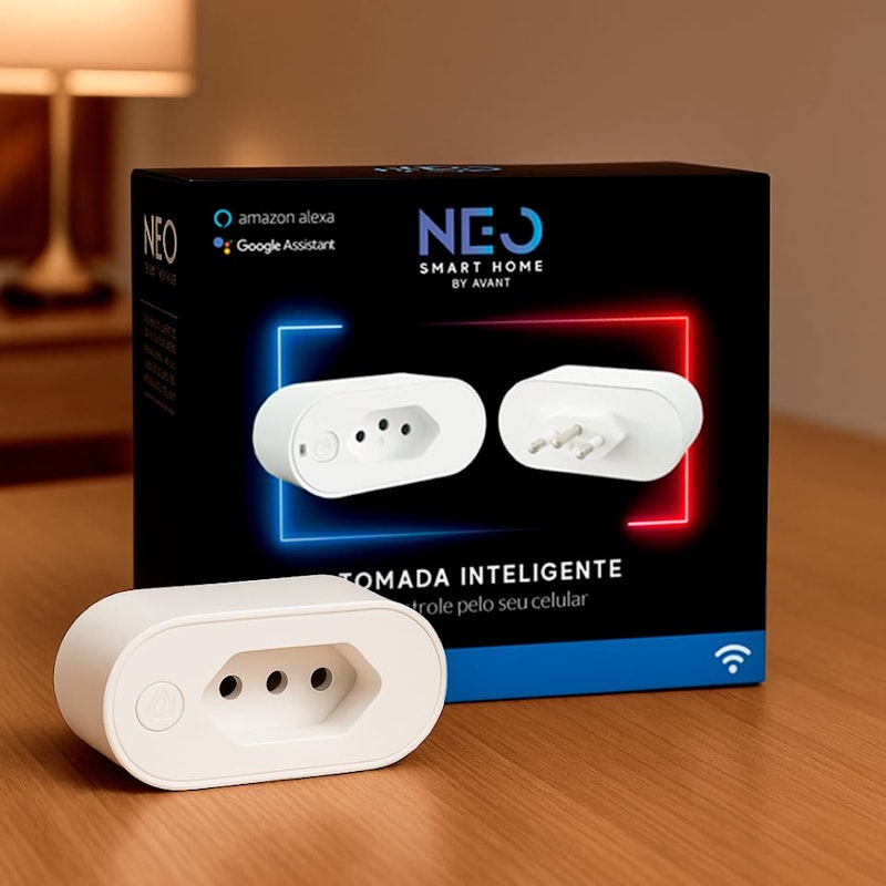 Tomada Inteligente Wi-Fi 10 A Bivolt Neo Avant 1