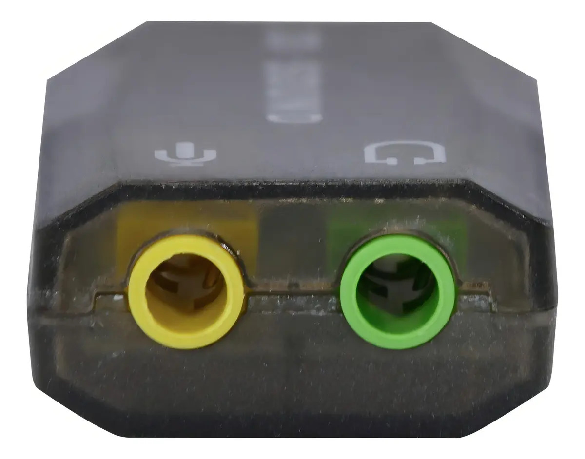 Adaptador Vinik Placa de Som USB 5.1 Canais Virtual AUSB51 5