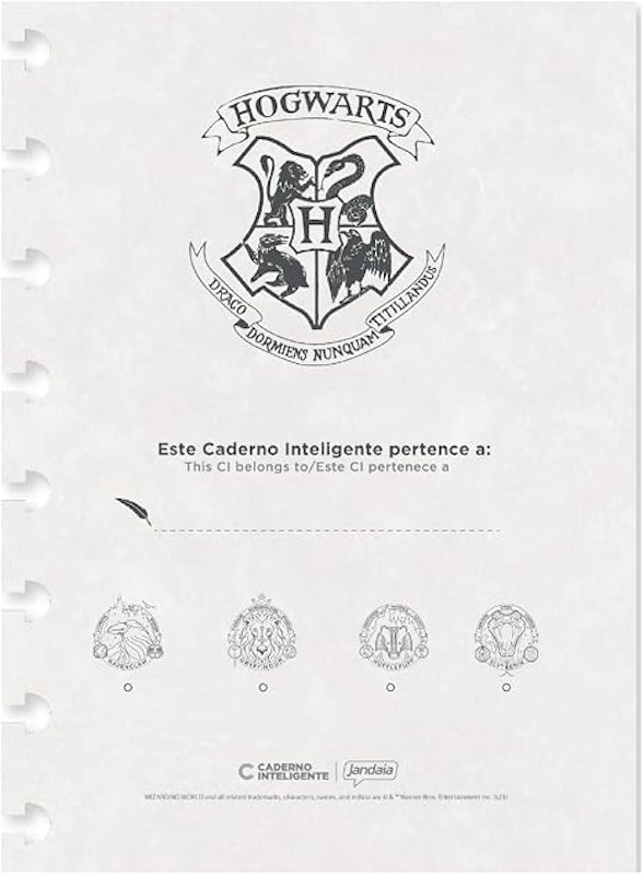 Caderno Ci By Harry Potter Grande 3