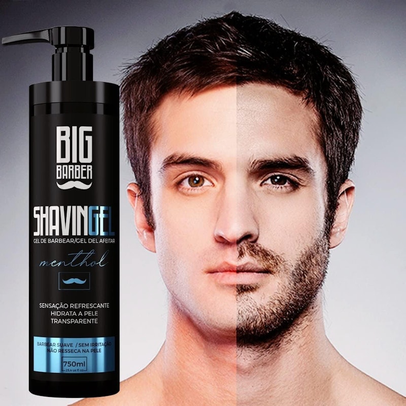 Shaving Gel de Barbear Menthol Big Barber 2
