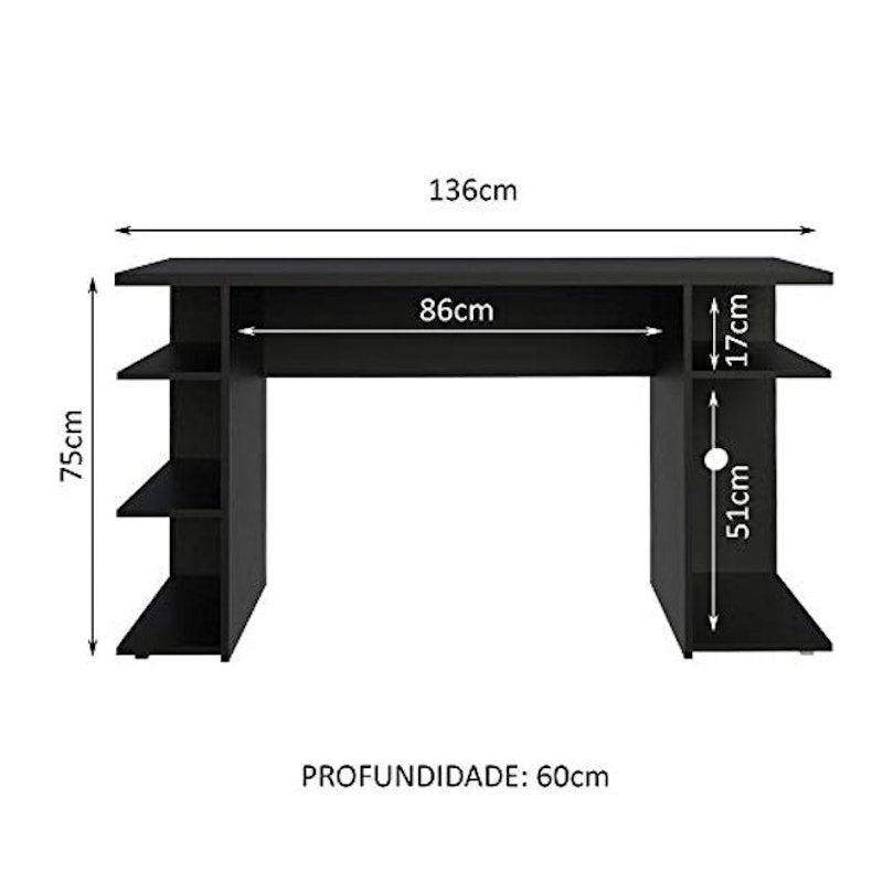 Mesa para Computador Gamer Madesa 5