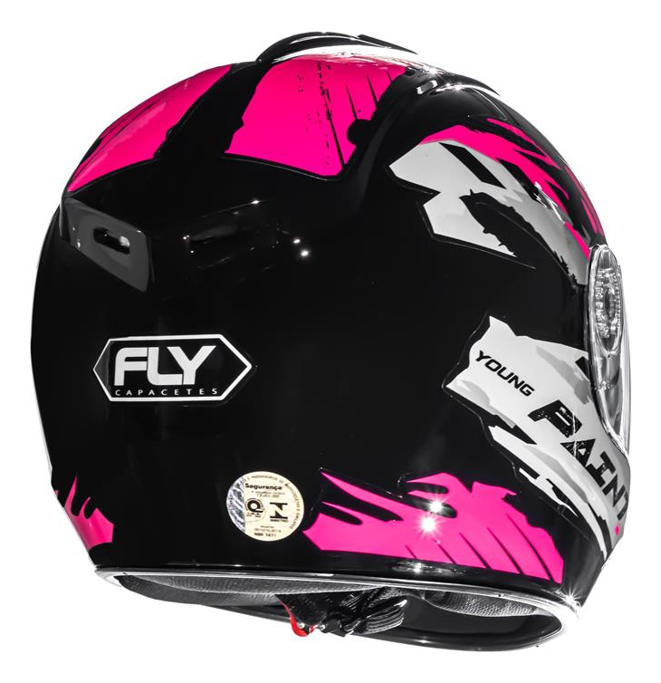 Capacete Moto Infantil Criança Fly Young Paint 4