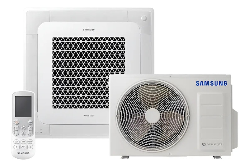 Ar-Condicionado Inverter WindFree Cassete 4 Vias Wi-Fi 24.000 BTUs 220 V 1