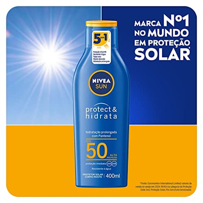 Protetor Solar Nivea Sun Protect & Hidrata FPS 50 2