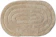 KAPAZI Tapete Banheiro Antiderrapante Allegro Oval Linen 1