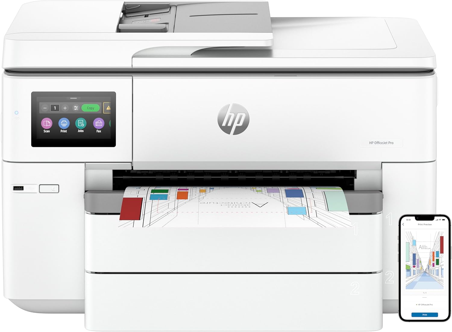 Impressora Multifuncional HP OfficeJet Pro 9730 4