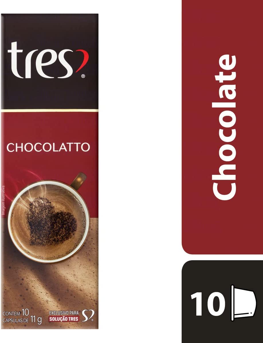 Cápsula Chocolatto TRES 3 Corações 2