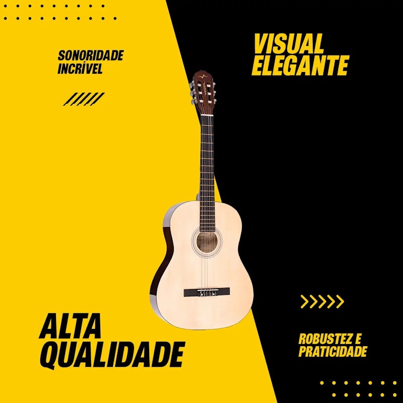 Violão Clássico Acústico VCA103N 2