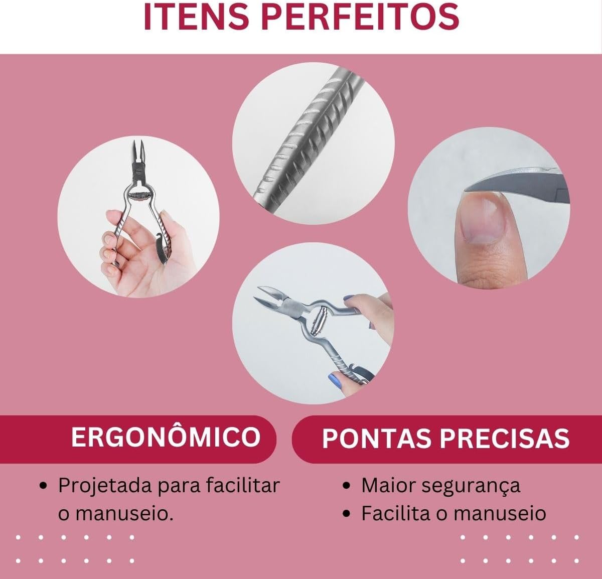 Alicate para Unhas dos Pés Elegance NYBC 2