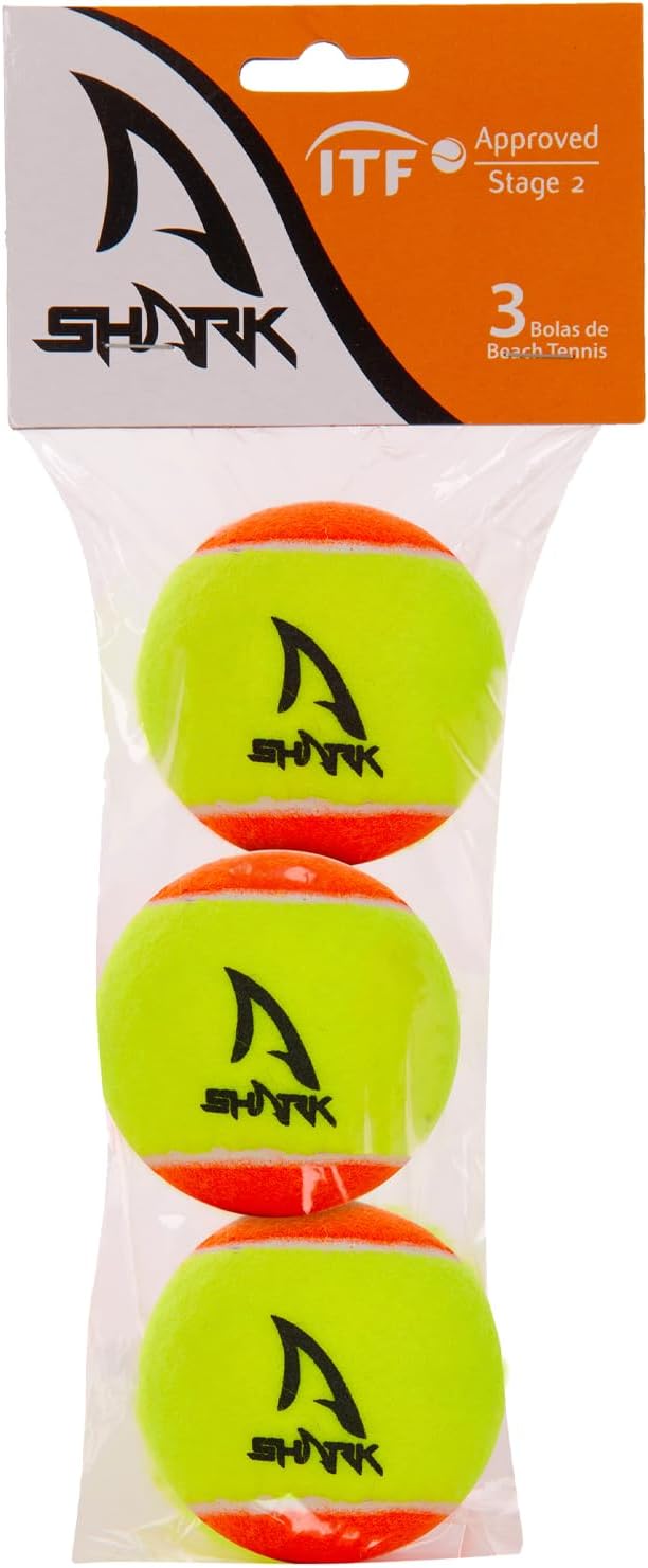 Bola de Beach Tennis Shark BT c/ 3 Pcs 1