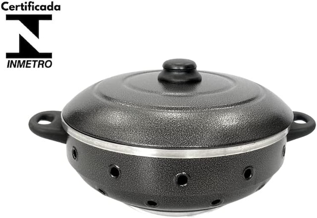 Churrasqueira de Fogão Vigorosa 3 em 1 2