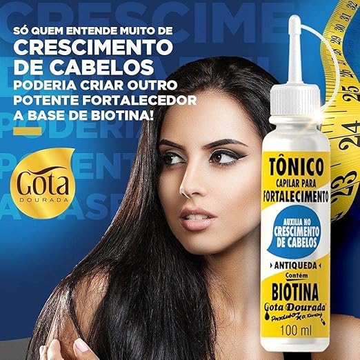 Tônico Biotina Gota Dourada 2