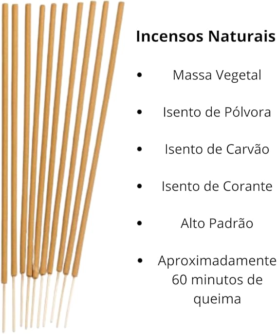 Incenso Natural Artesanal Capim Limão 3