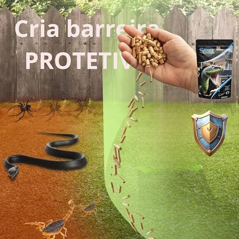 Repelente para Cobra para Jardim e Gramados 3