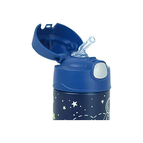 Garrafa Térmica Infantil Funtainer F401 Astronauta Azul 2