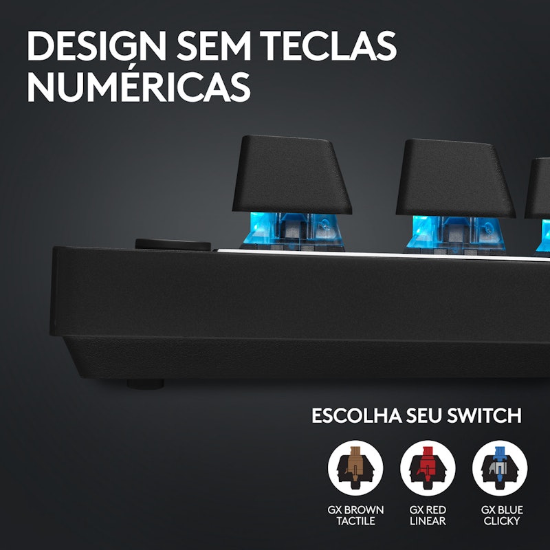 Teclado Mecânico Gamer Logitech G PRO 4