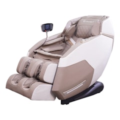 Poltrona de Massagem Elétrica 3D Marvin Reclinação Gravidade Zero Tela LCD PU Preto G94