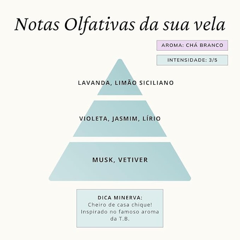 Vela Chá Branco 2