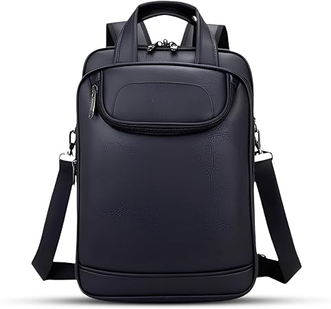 Mochila Couro Reforçada Executiva Grande 1
