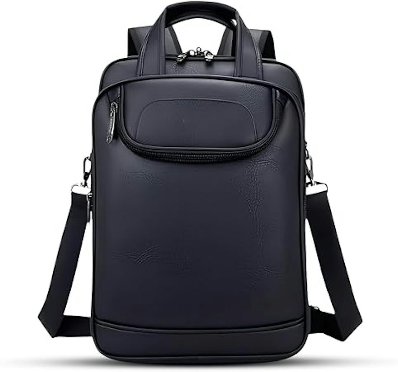 Mochila Couro Reforçada Executiva Grande 1