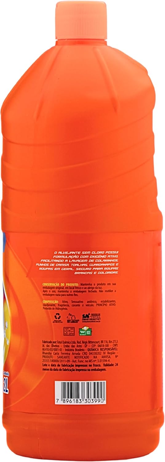 Alvejante Sem Cloro Plush Oxy² 2L 3