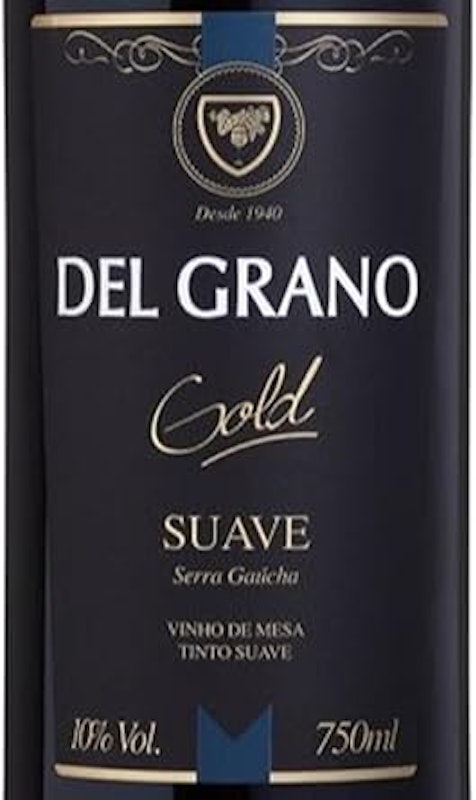 Del Grano Gold Vinho Tinto Suave 2