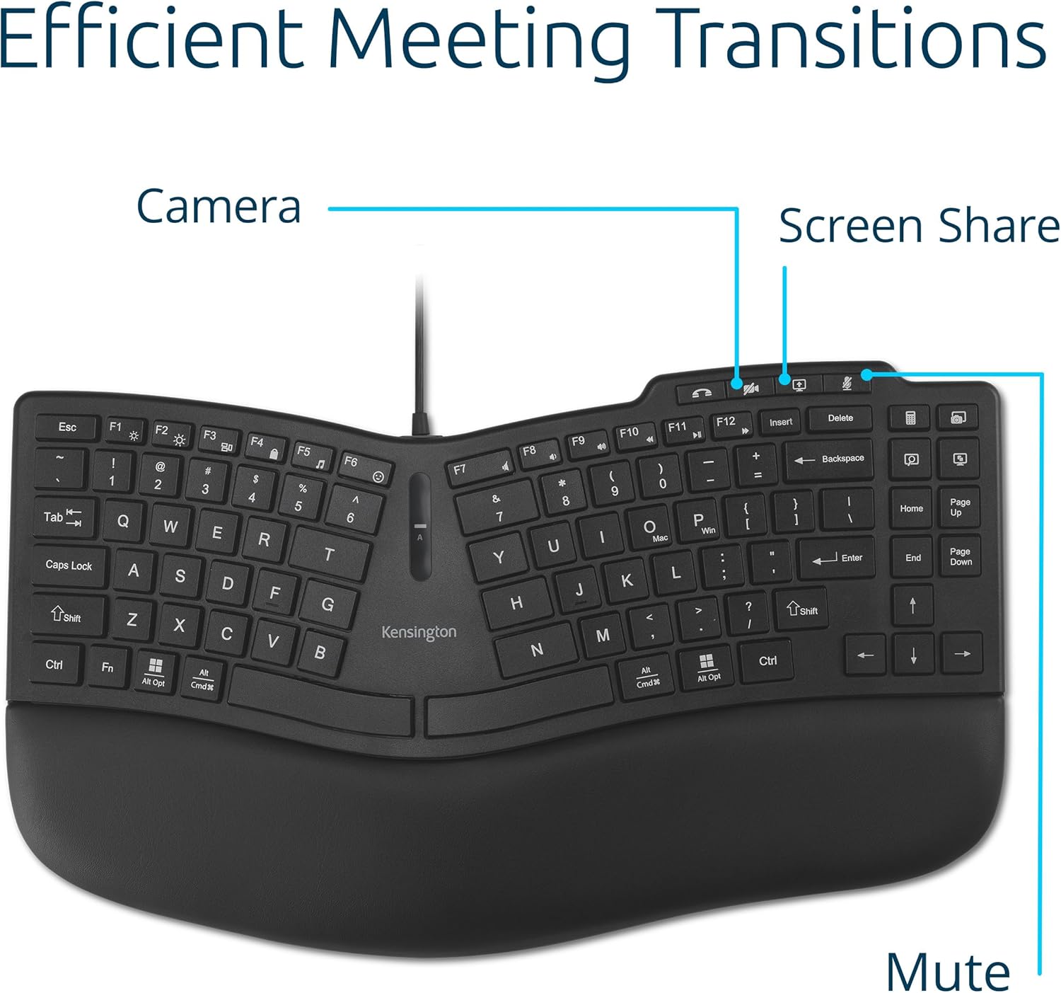 Pro Fit Ergo KB675 EQ TKL Rechargeable Keyboard 3