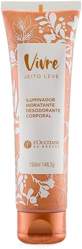 Iluminador Hidratante Desodorante Corporal Jeito Leve 1