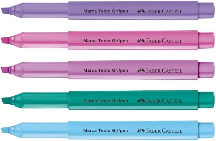 Marca-Texto Grifpen com Cheirinho Estojo com 5 cores 4