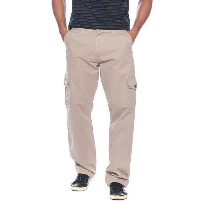 Calça Cargo Sarja Bege Papillon 1
