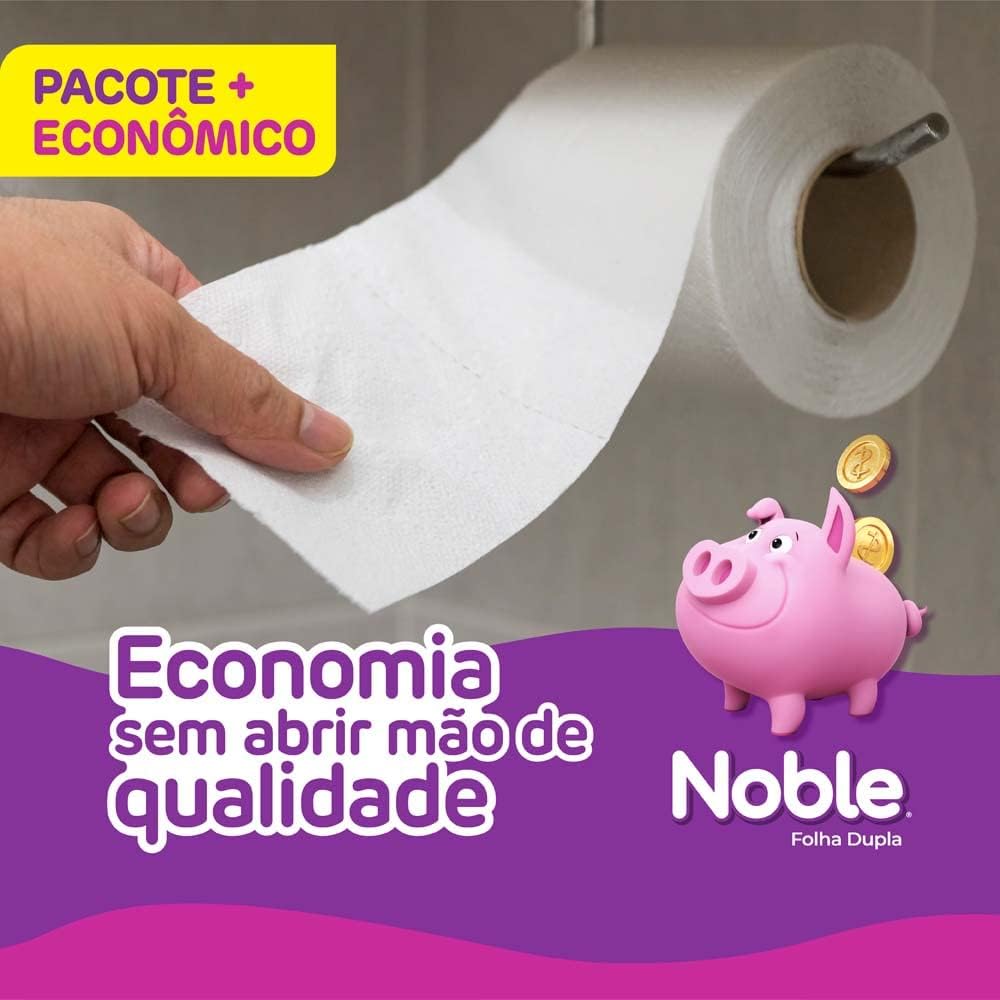 Papel Higiênico Folha Dupla Noble Neutro 2