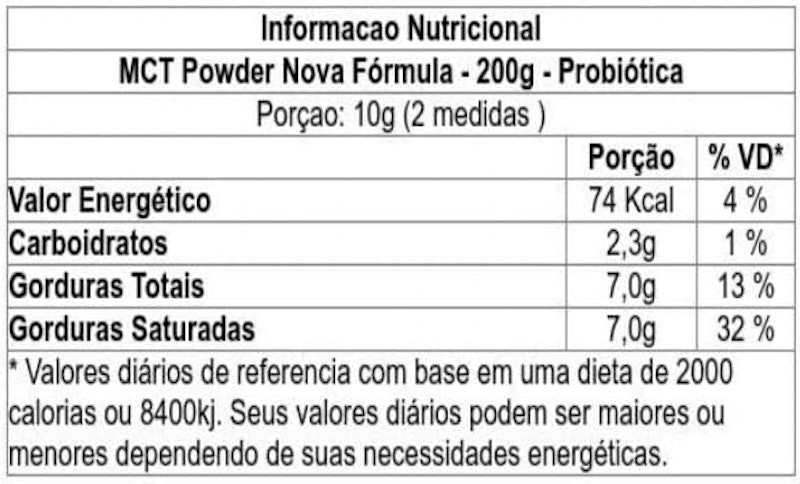 MCT Powder 200 g PROBIOTICA 2