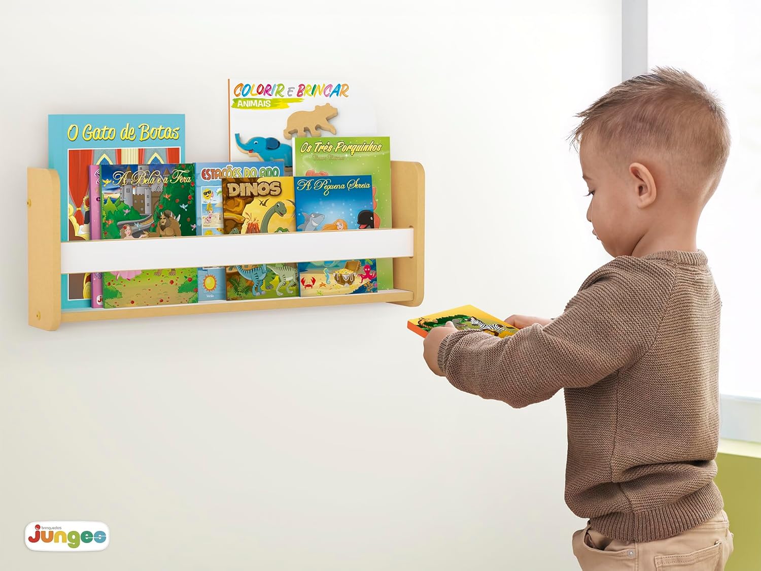Prateleira para Livros Montessori 4