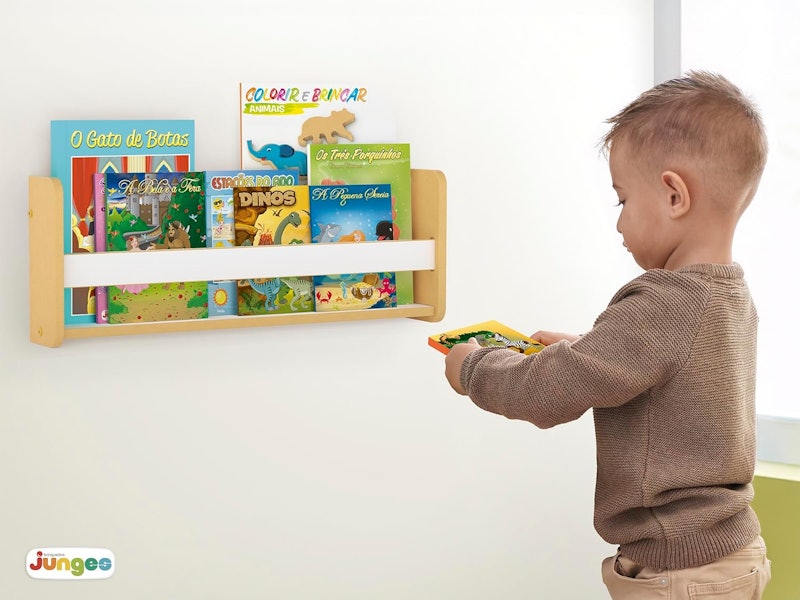 Prateleira para Livros Montessori 4