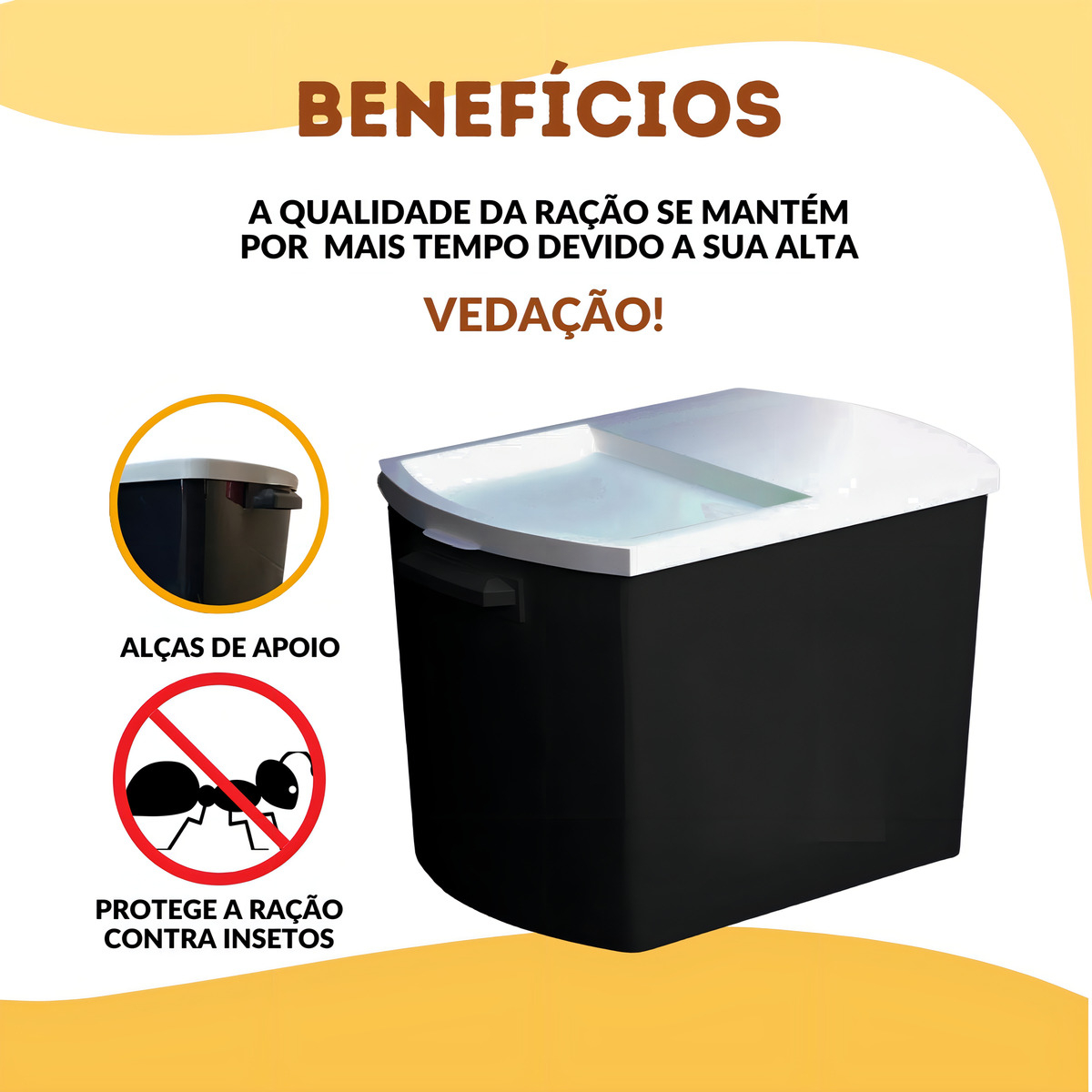 Porta-Ração 15 kg 2