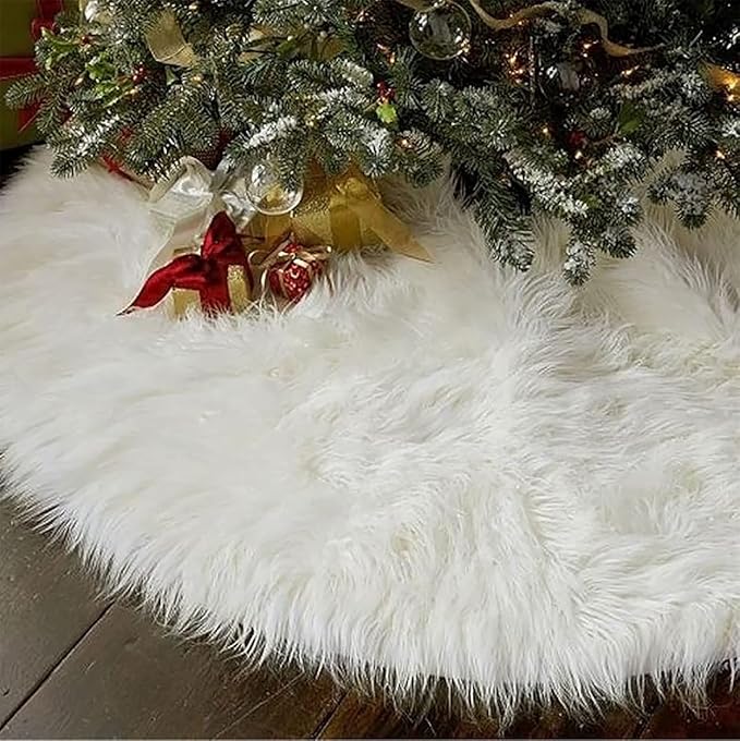 Top 10 Melhores Saias para Árvore de Natal  (Dourada, Branca e mais) 1