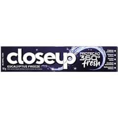 Gel Dental Close Up Proteção 360º Fresh Eucalyptus Freeze
