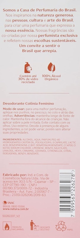 Luna Desodorante Colônia 3