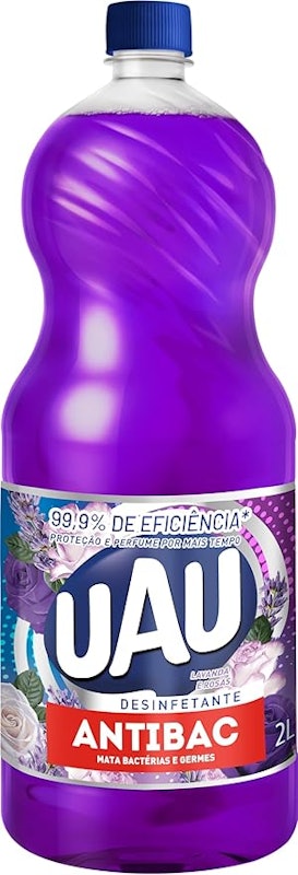 Desinfetante UAU Antibac Lavanda e Rosas 1