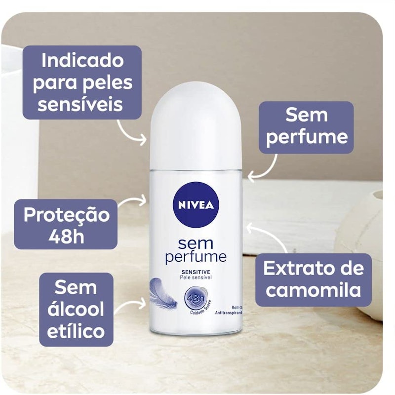 Desodorante Nivea sem Perfume 3