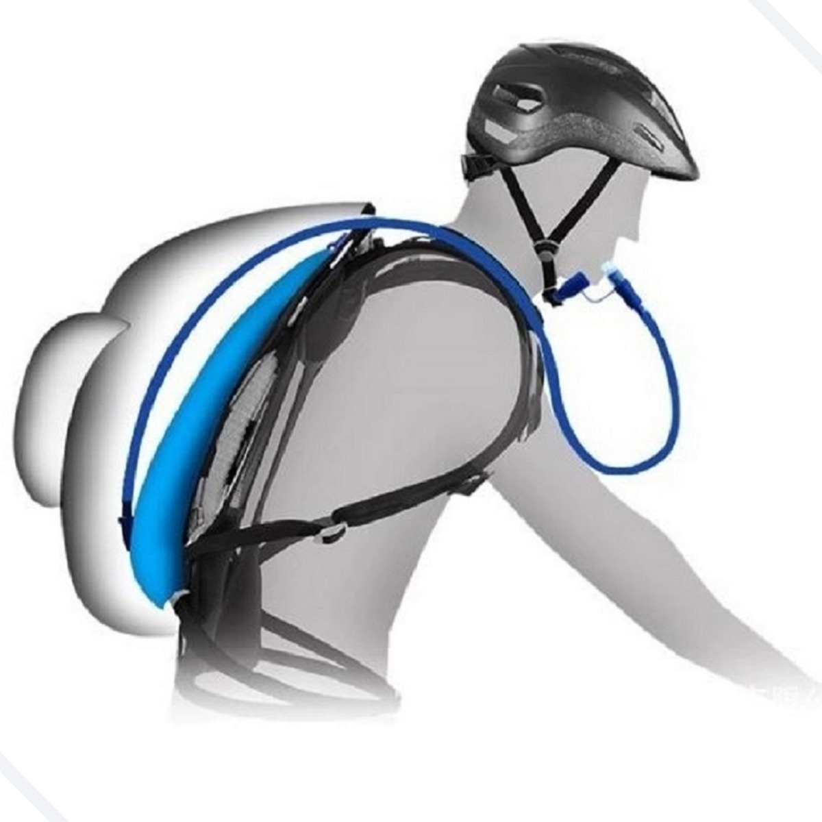 Mochila Hidratação Yepp 2 L Camping Corrida Trilha Ciclismo 18 L 3
