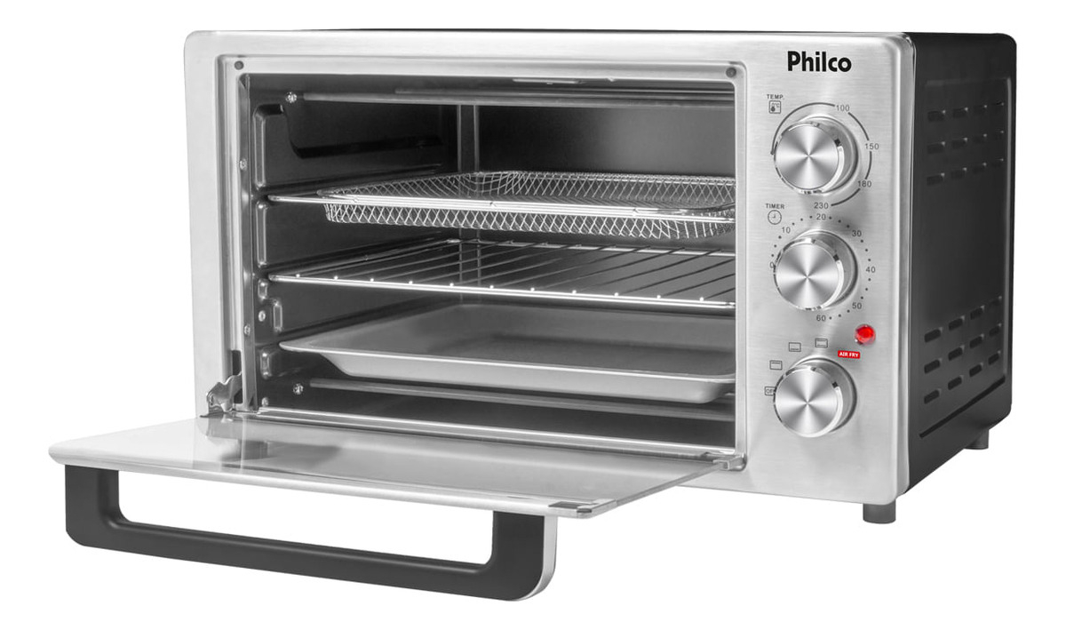 Forno Elétrico Air Fryer Philco 40 L Inox 3