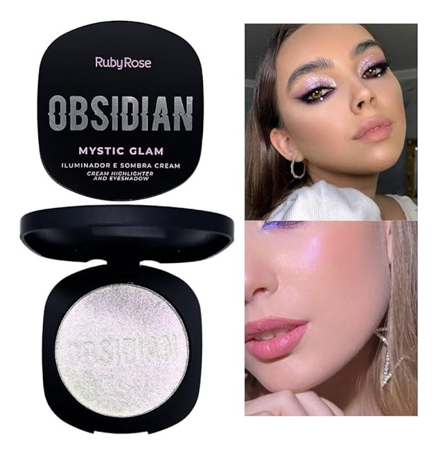 Iluminador e Sombra Cream Obsidian 4