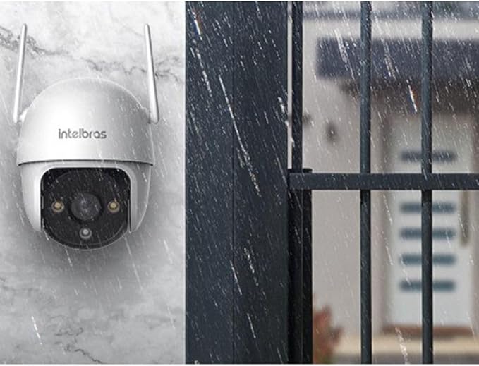 Câmera Externa Inteligente Wi-Fi Full HD 360° 4