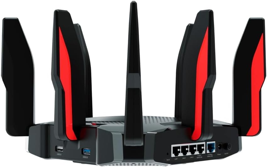 Roteador Wi-Fi 6 Gamer Gigabit Tri-Band AX6600 3