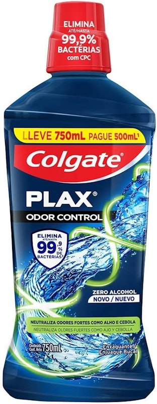 Enxaguante Bucal Colgate Plax Odor Control 1
