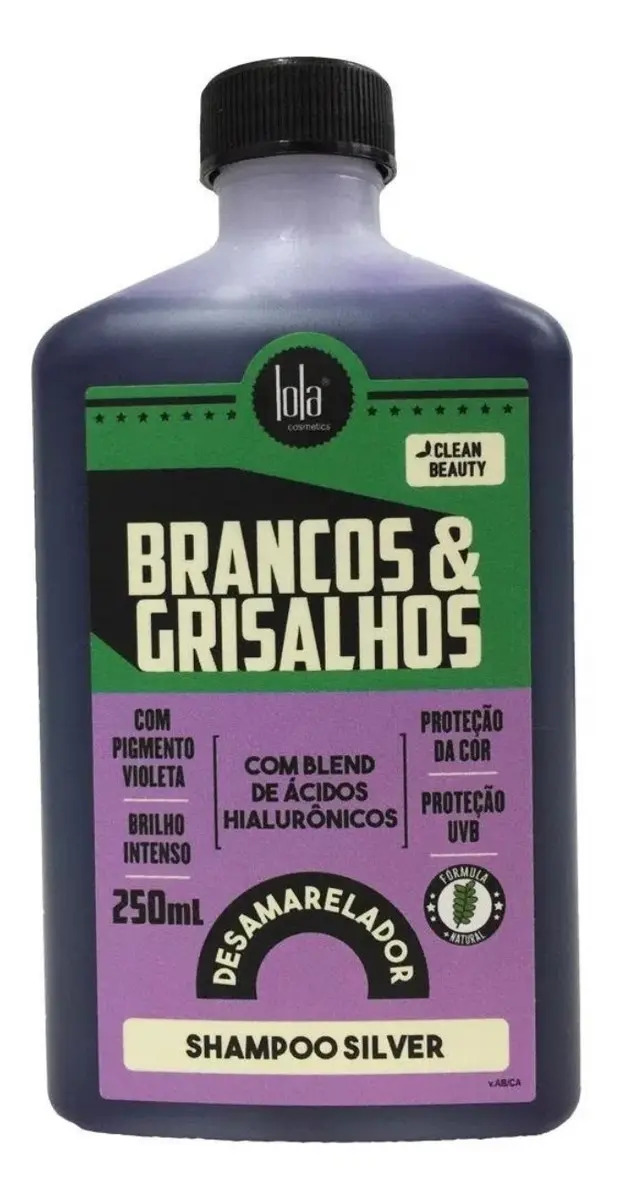 Brancos & Grisalhos Shampoo Silver 1