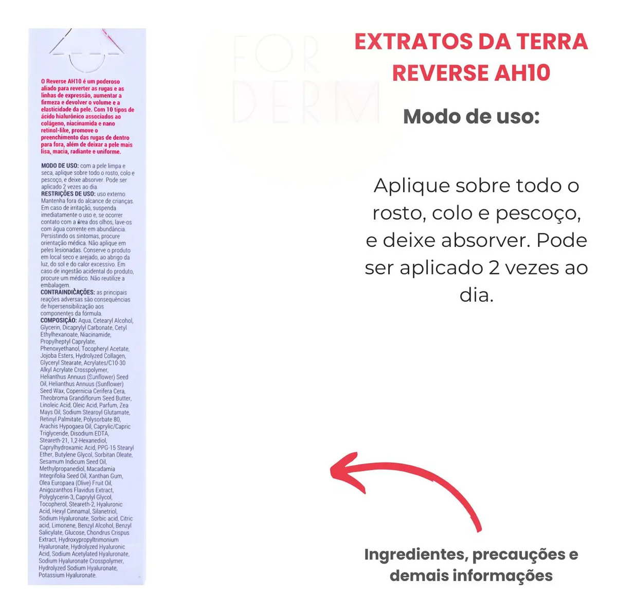 Reverse Ah10 Creme Anti-Idade para Rosto, Colo e Pescoço 4