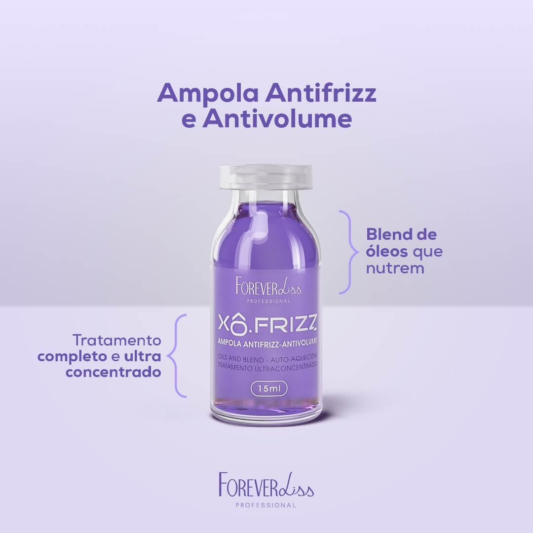 Ampola para Cabelo Xô Frizz 3